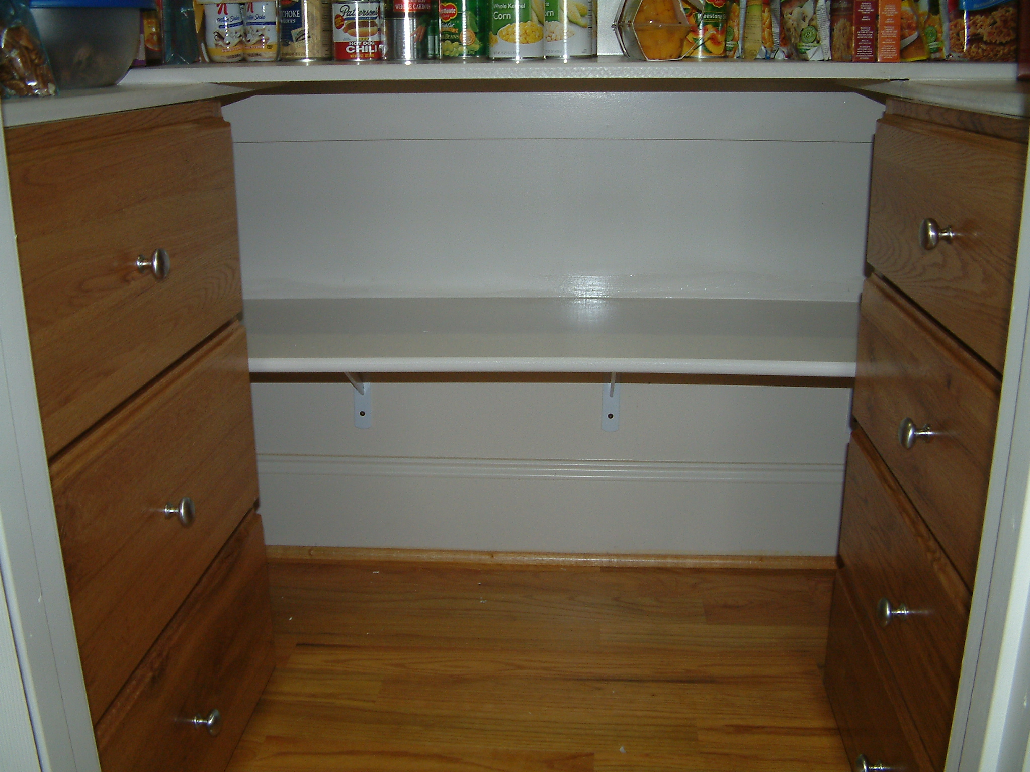 Pantry shelf