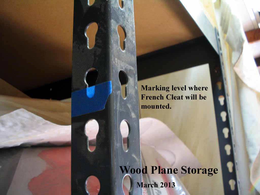 Plane Storage on slanting board