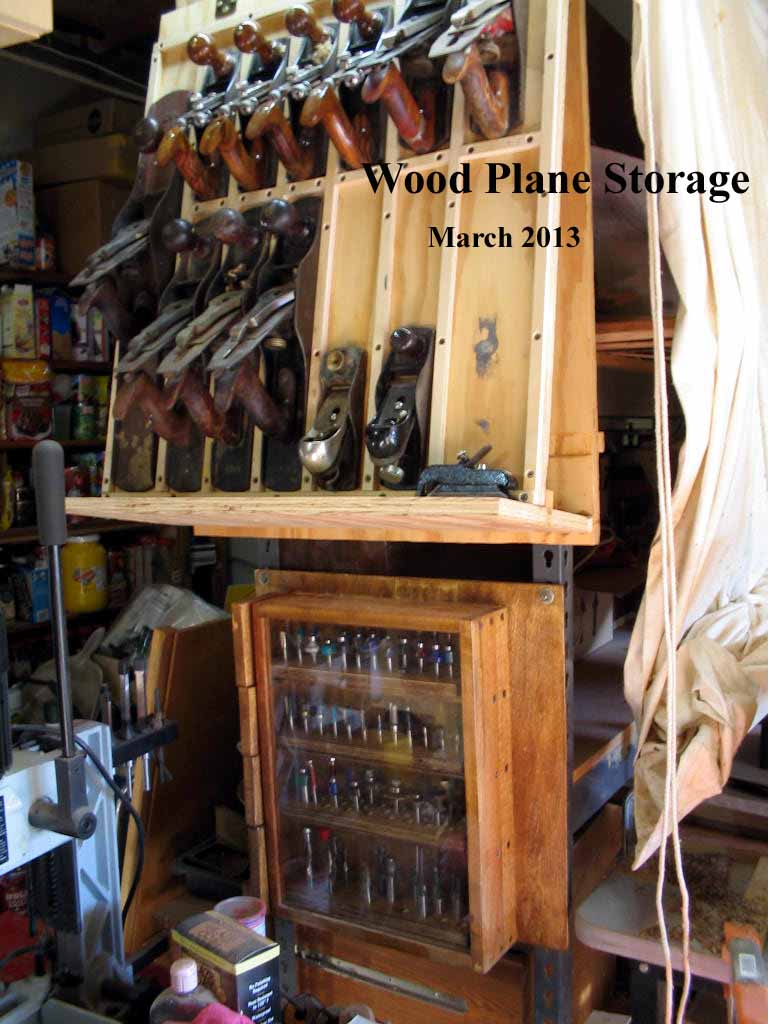 Plane Storage on slanting board