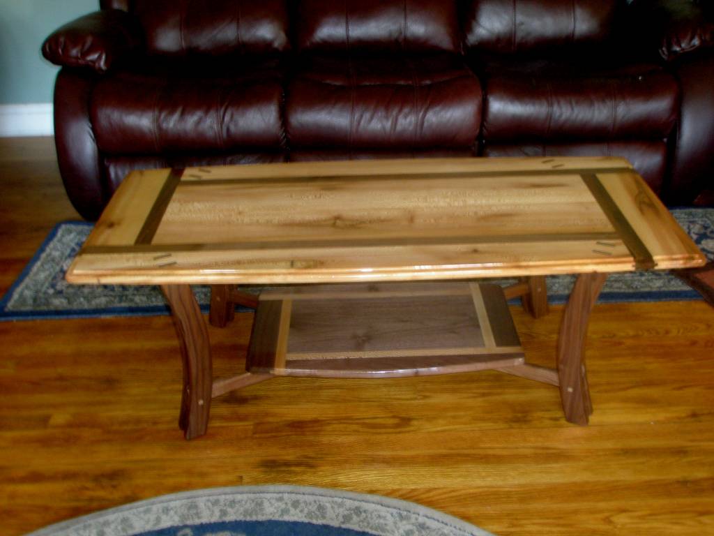 QS Sycamore & Walnut Coffee Table