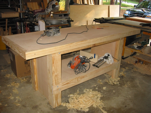 Quick Plywood Workbench