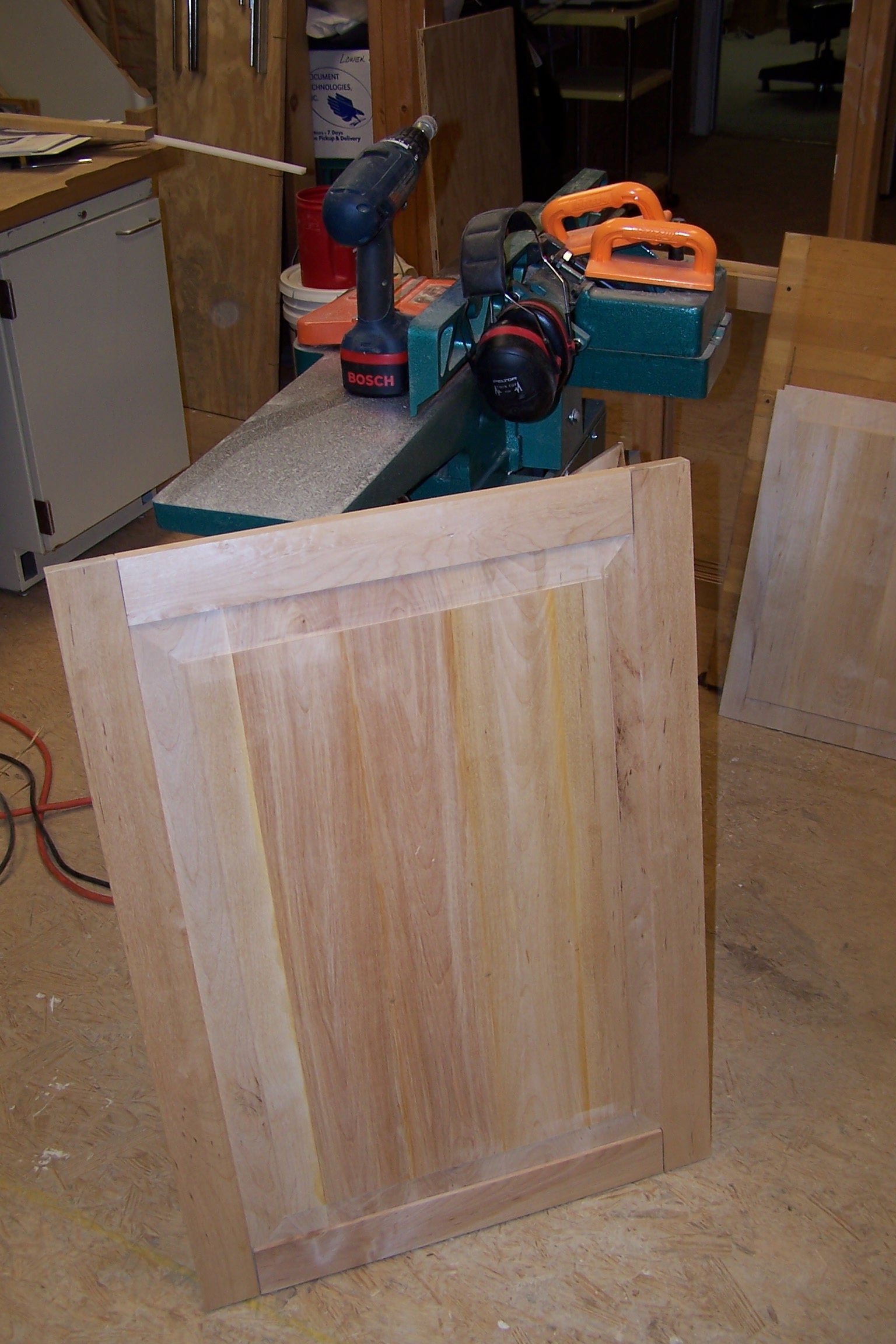 Raised Panel Door using Panel Jig