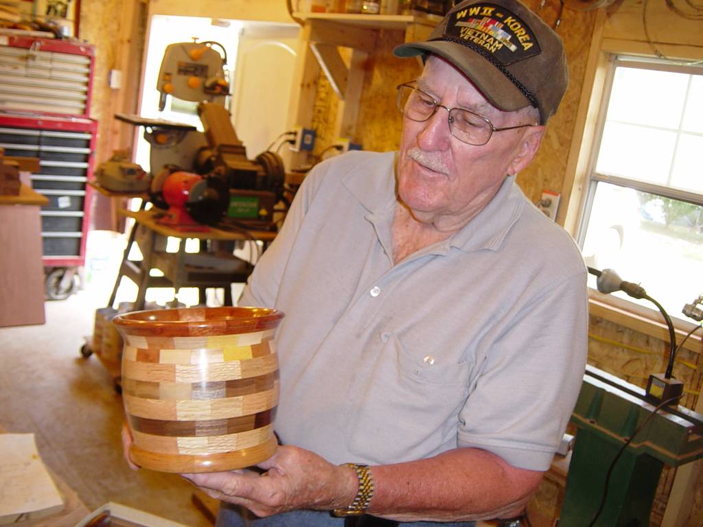 ray with his bowl