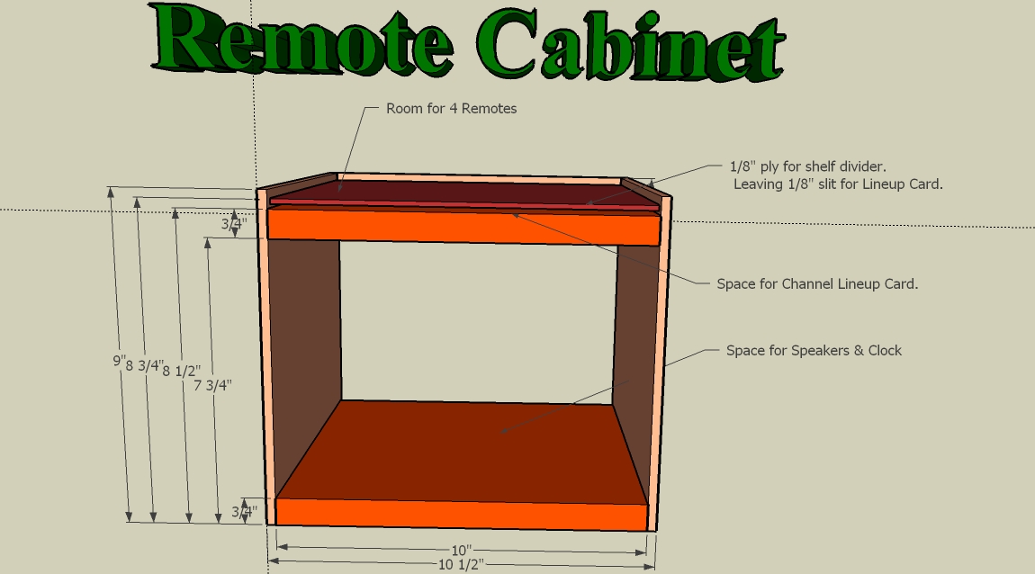 Remote Control Cabinet/Rack