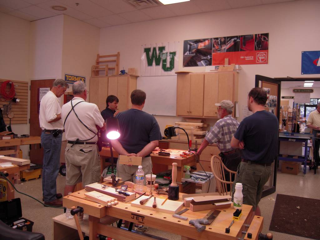 Rob Cosman school @ Woodcraft University, Greenville, SC