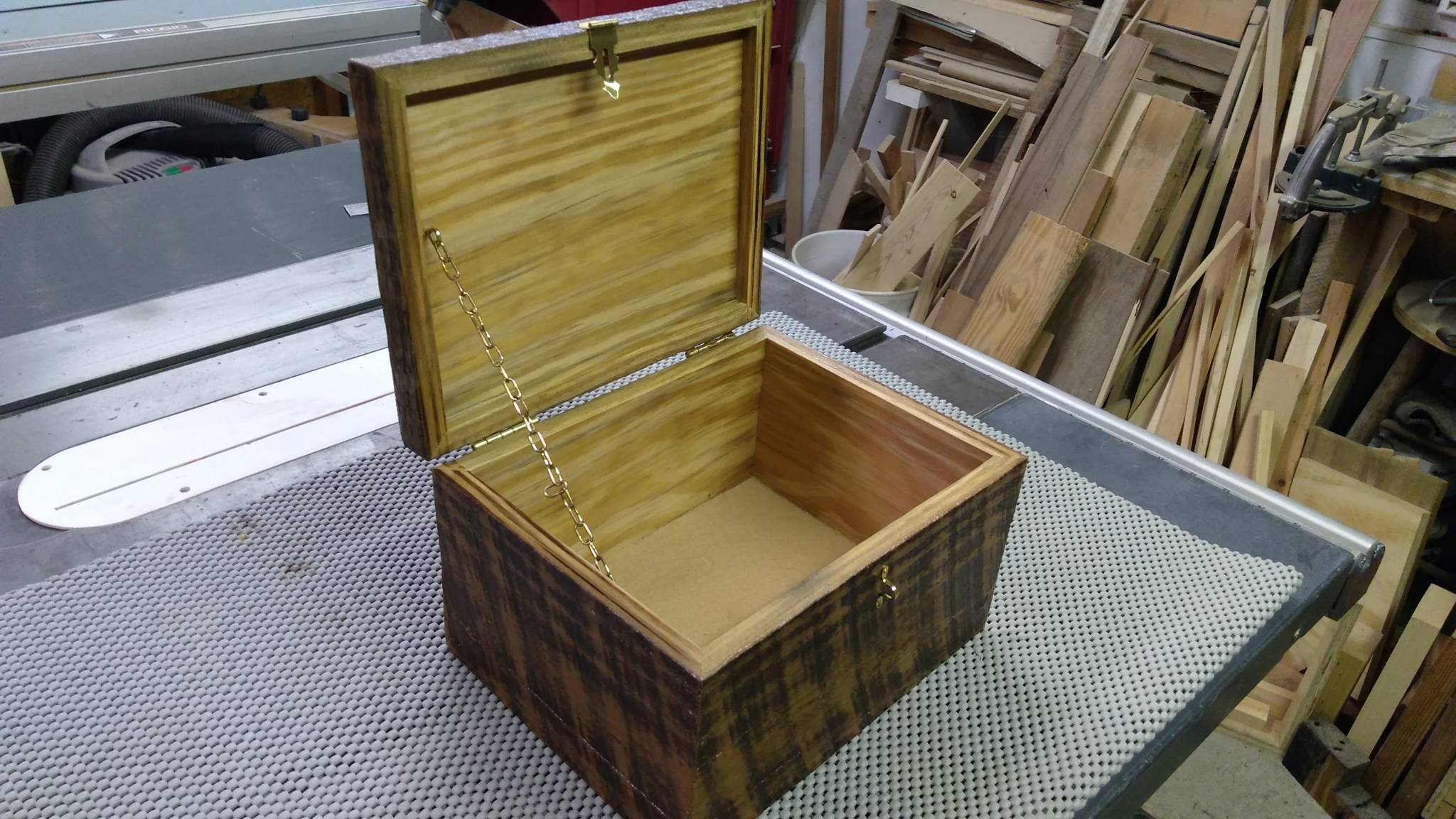 Rough sawn box