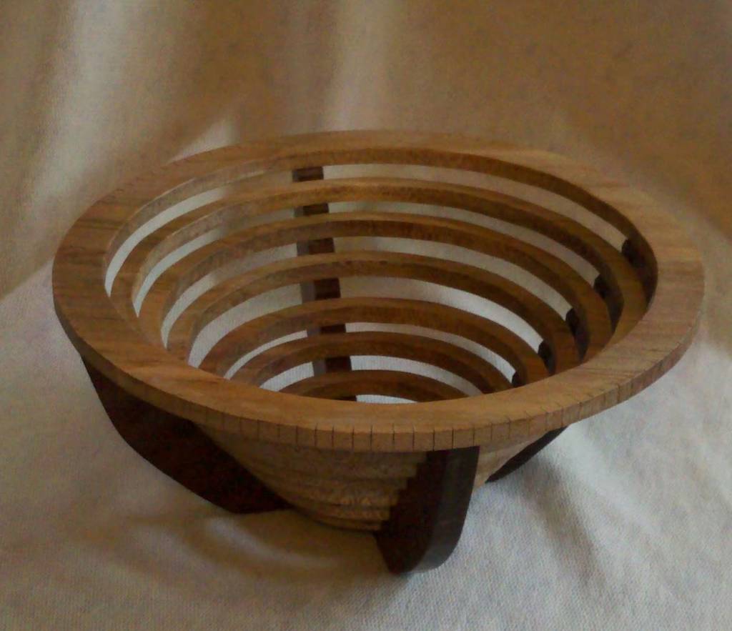 Round bowl - Poplar