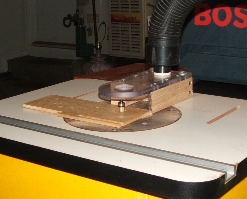 Router-table sub-plate