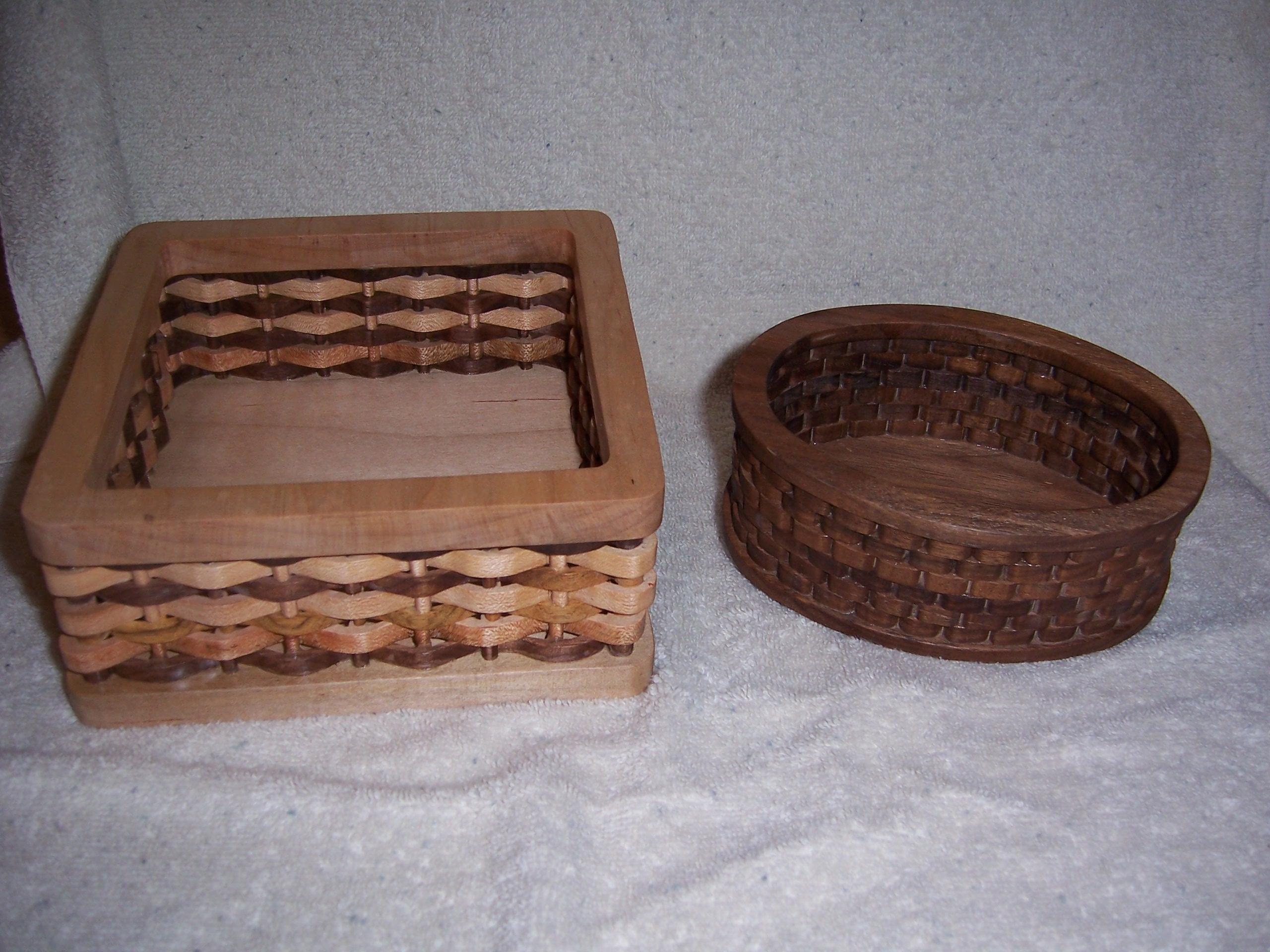 Scroll saw baskets