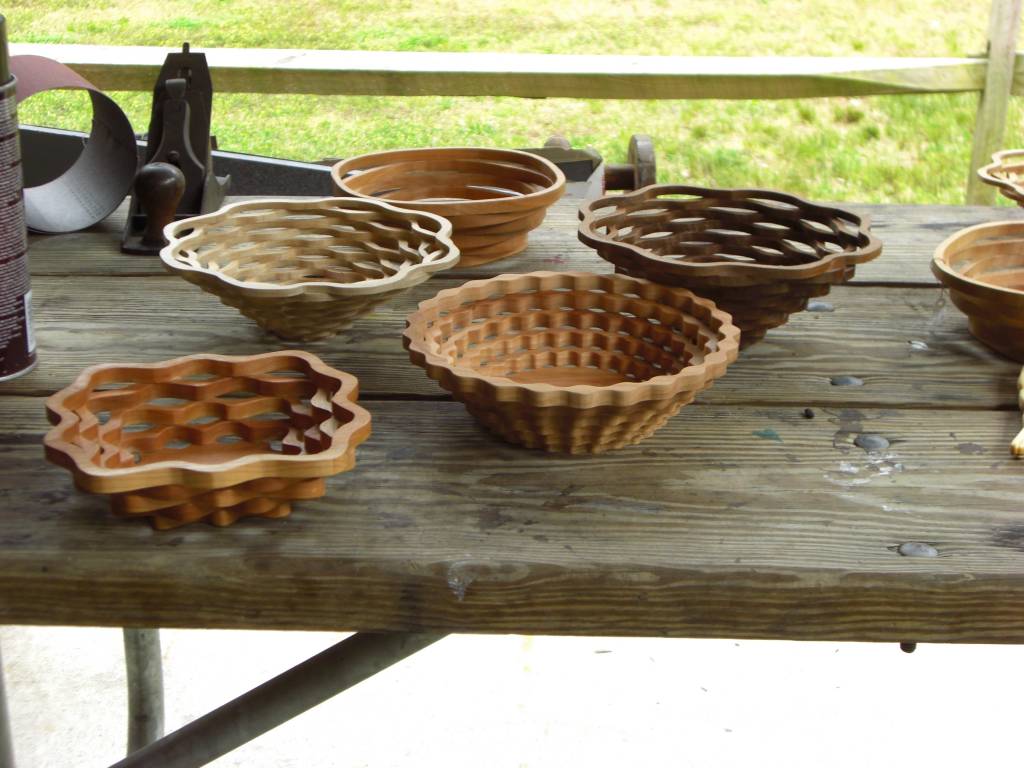 Scroll work bowls