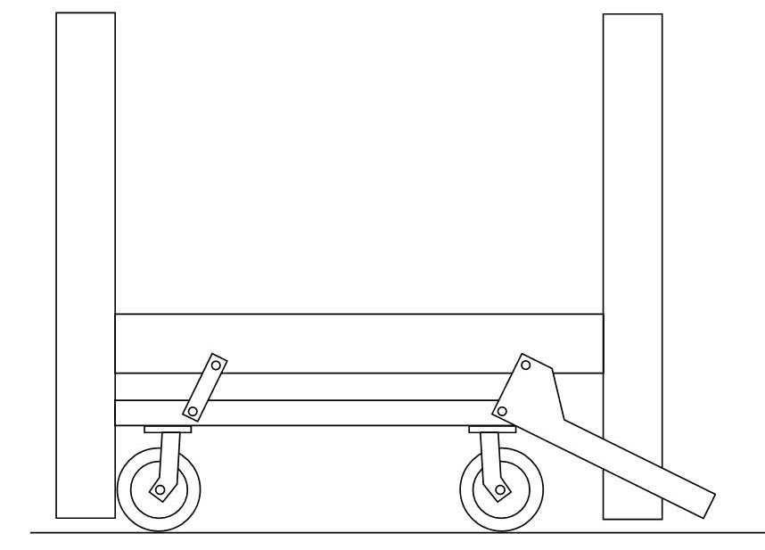 shorter plate to cam further over center