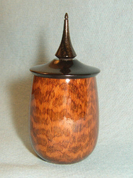 Snakewood & Ebony Box 3"