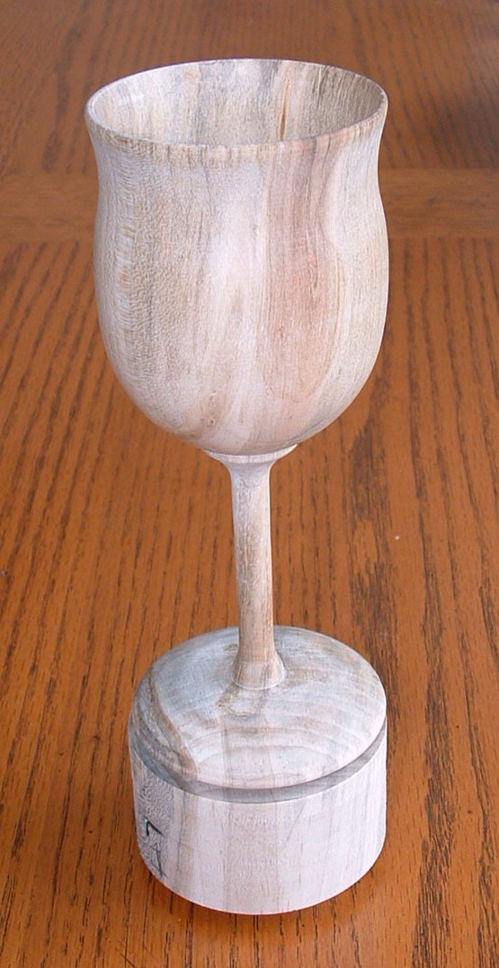 Spalted Maple Goblet