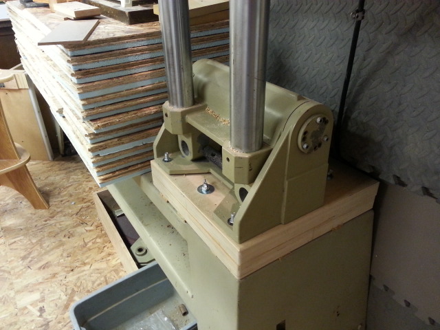 Super Shop - rotating mount for drill press