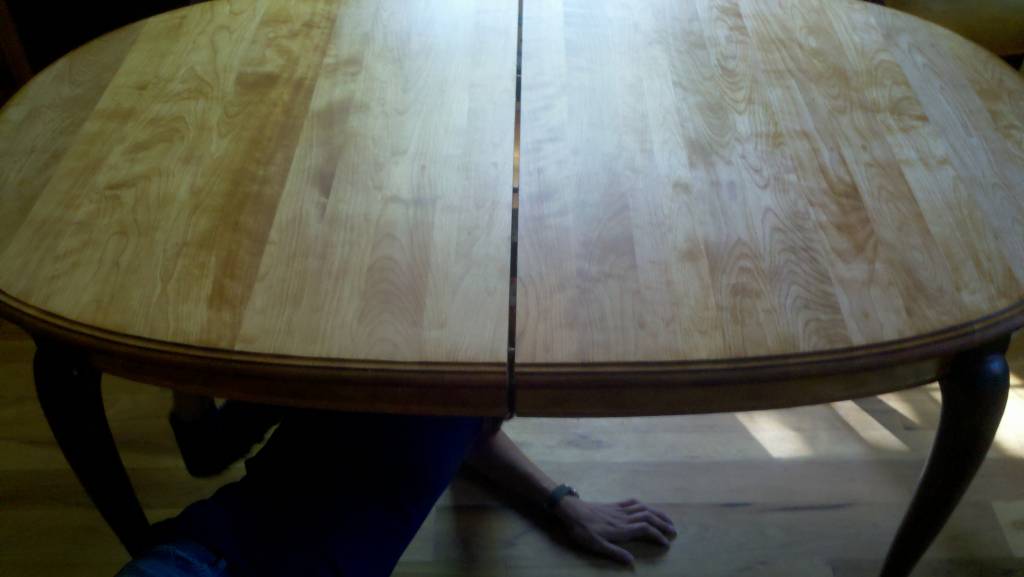 Table Finish without Poly