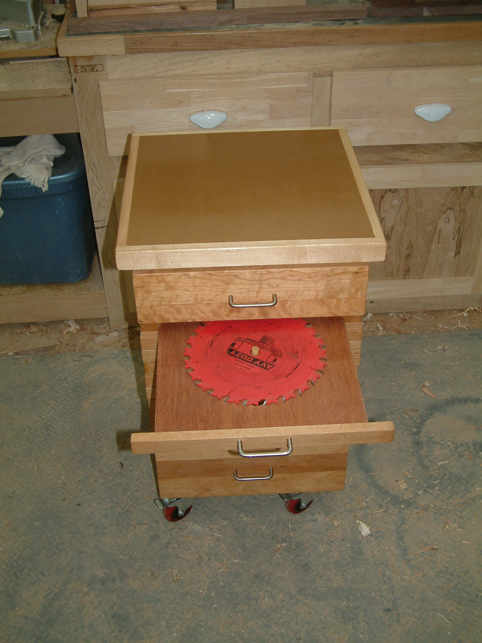 Table Saw Storage Cabinet