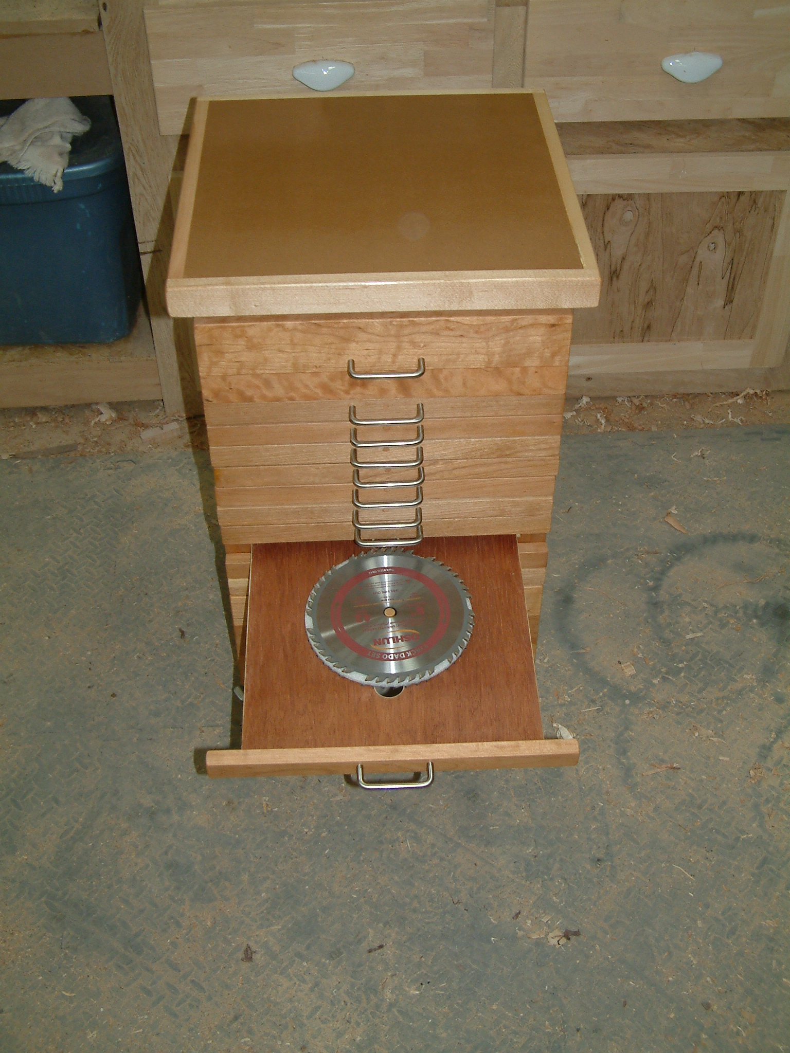 Table Saw Storage Cabinet