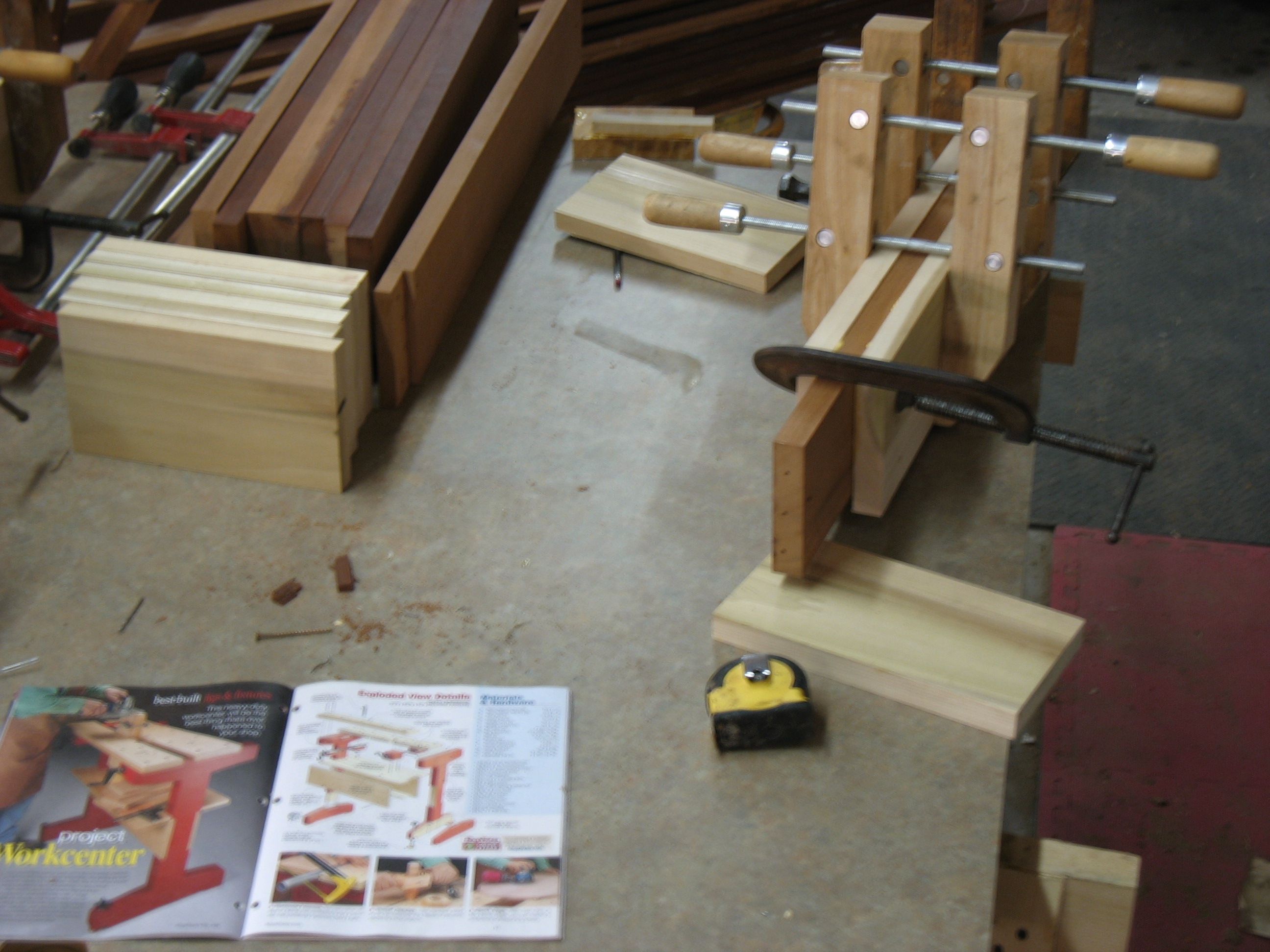 Tenoning Jig & Workbench WIP