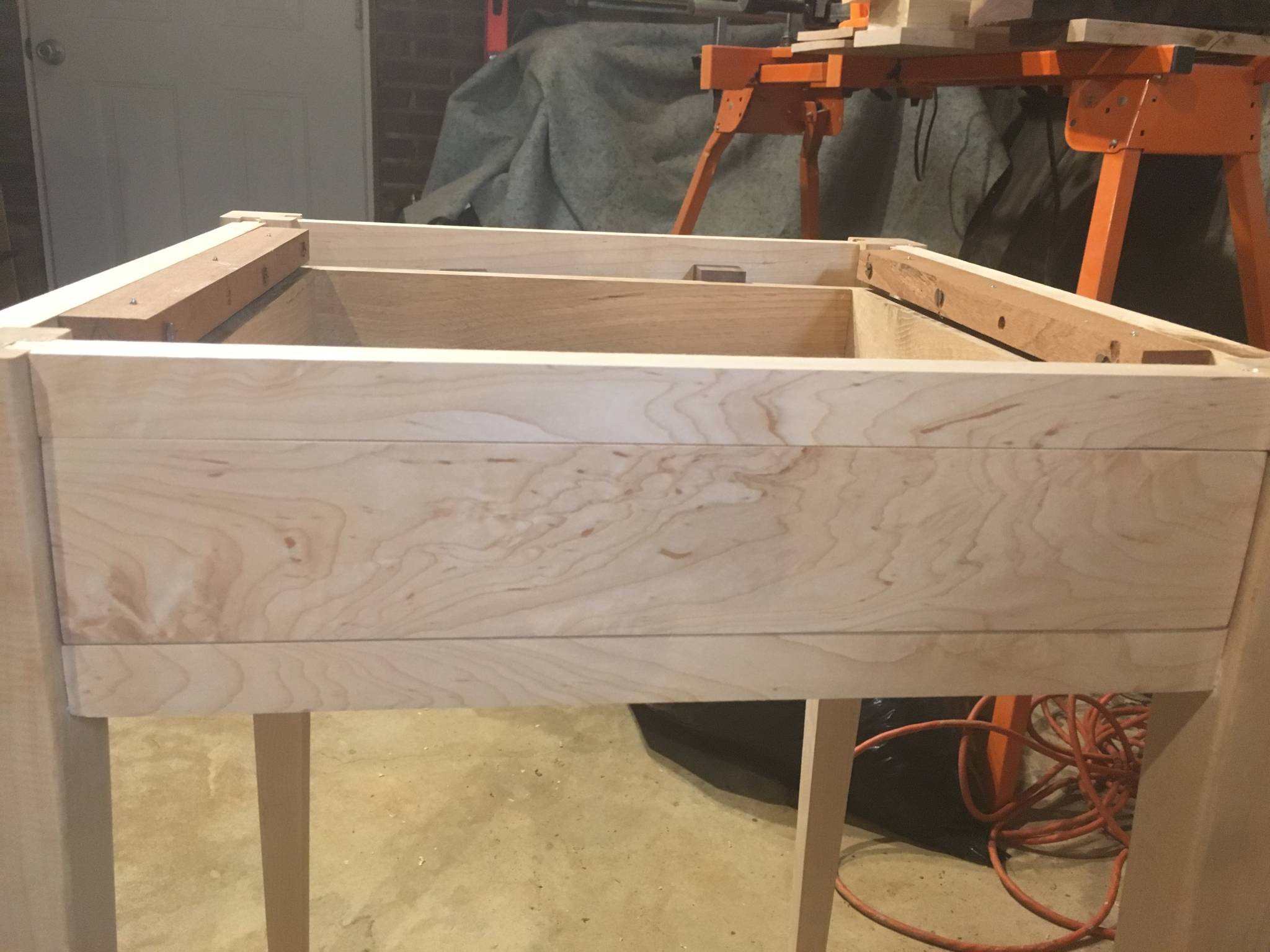 Test fitting drawer