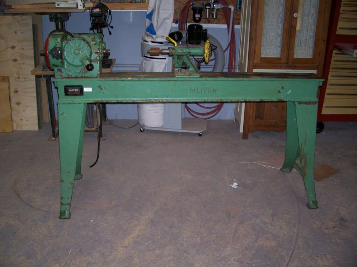 The Oliver Lathe I just got.