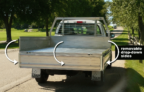 ute bed on Chevy Colorado