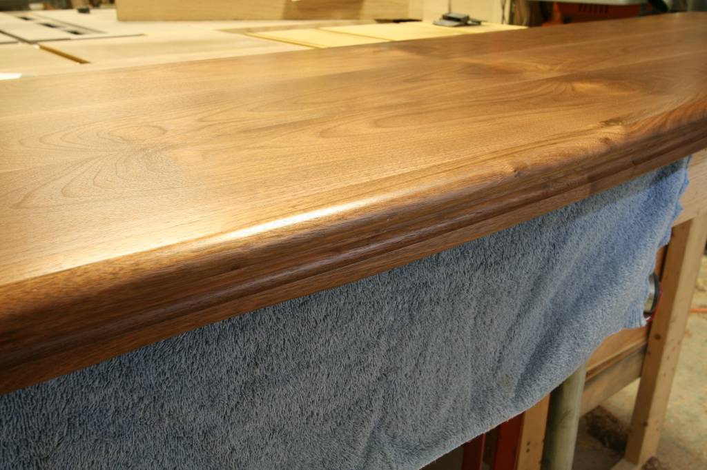 walnut bar top