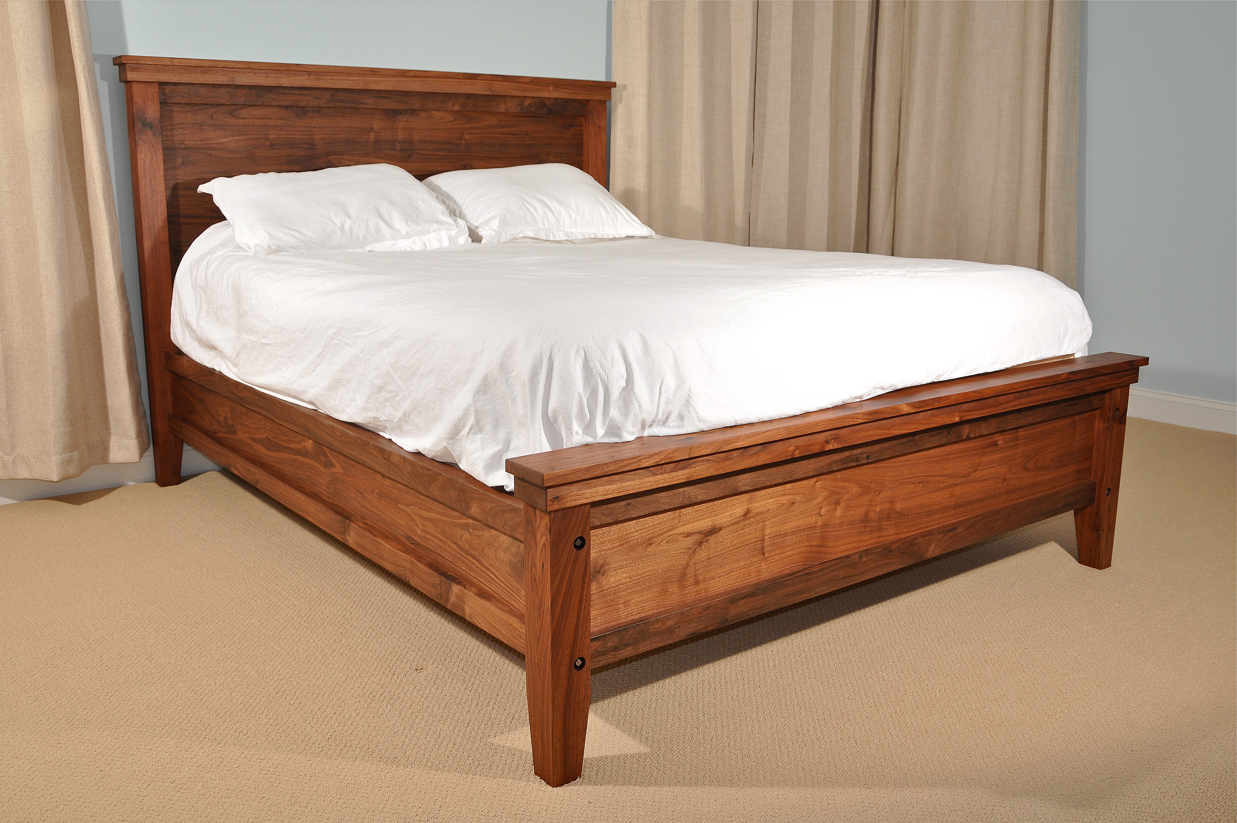 Walnut Bed