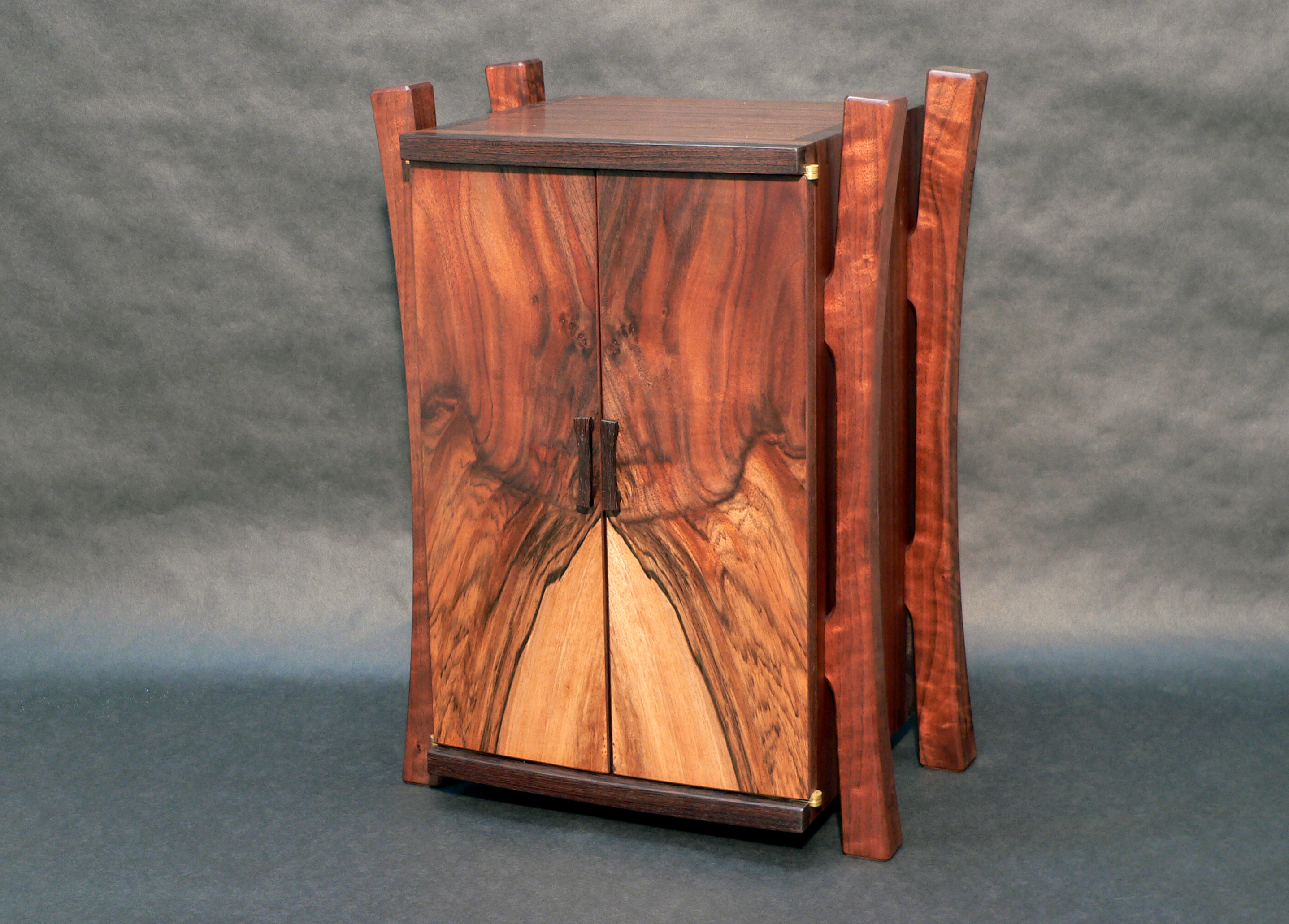 Walnut Jewelry Chest