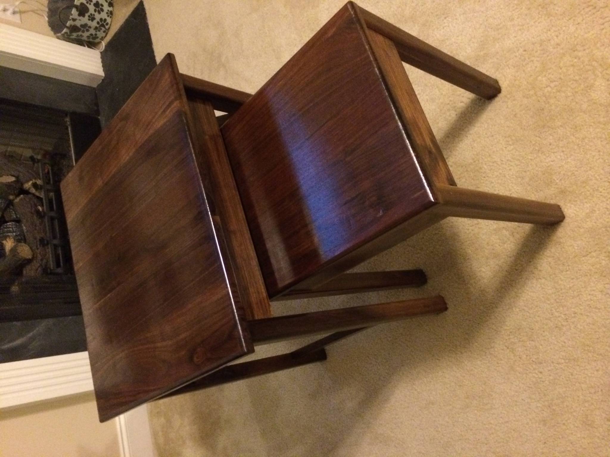 Walnut Nesting Tables