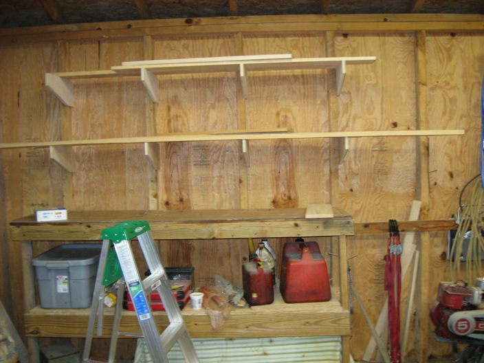 Wood storage rack