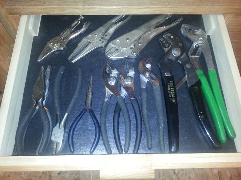 Workbench drawers